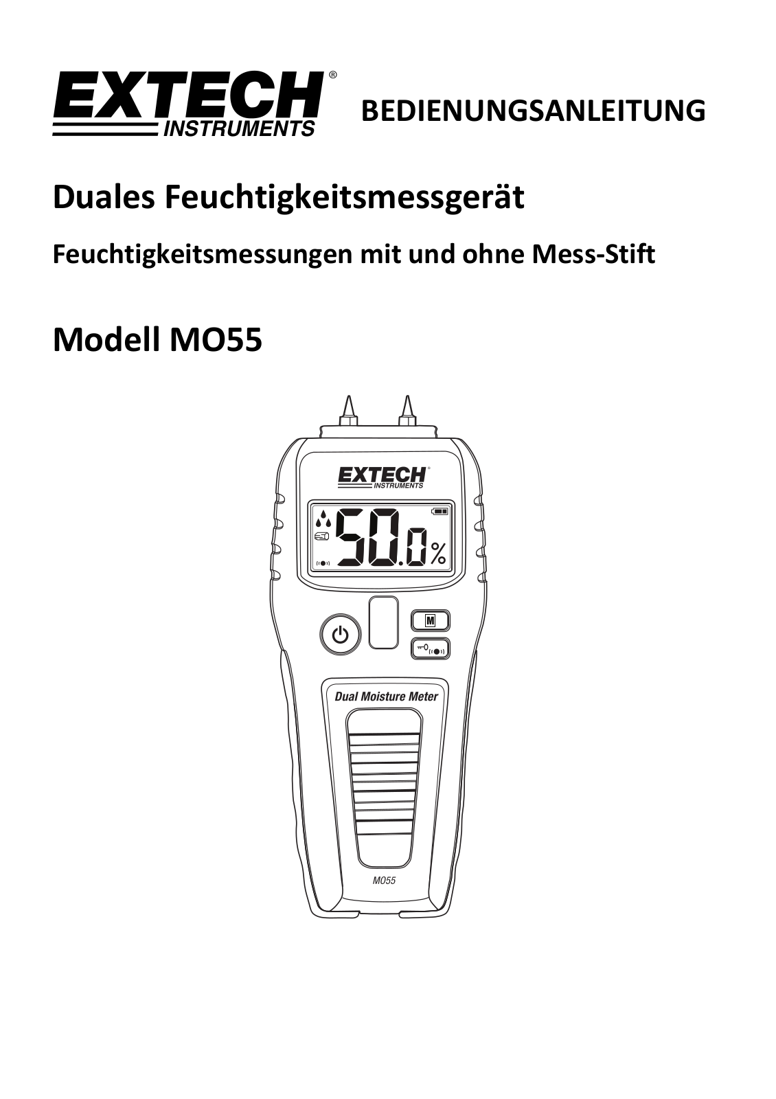 Extech MO55 User guide