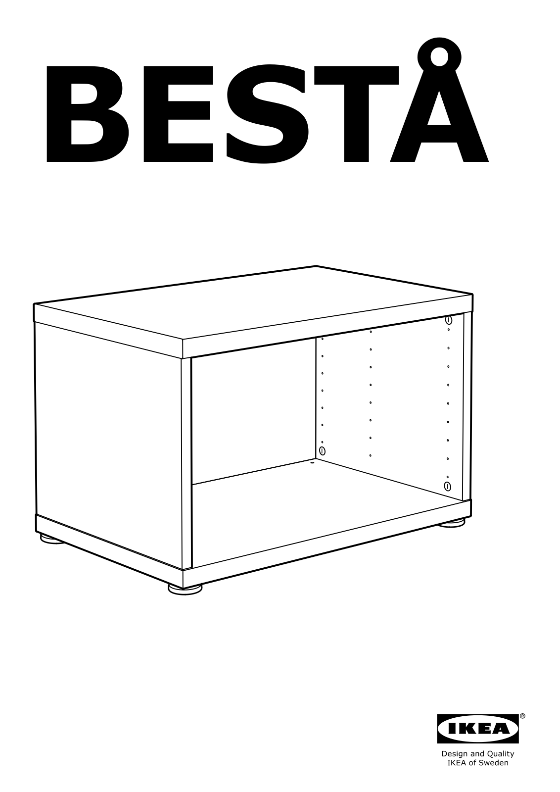 Ikea S49132805, S59136558, S59137770, S79073908, S99085175 Assembly instructions