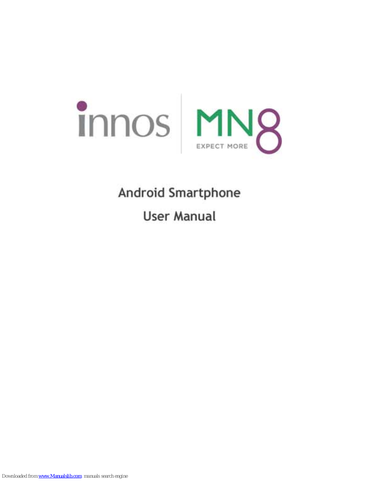 Innos MN8 User Manual - ManualMachine.com