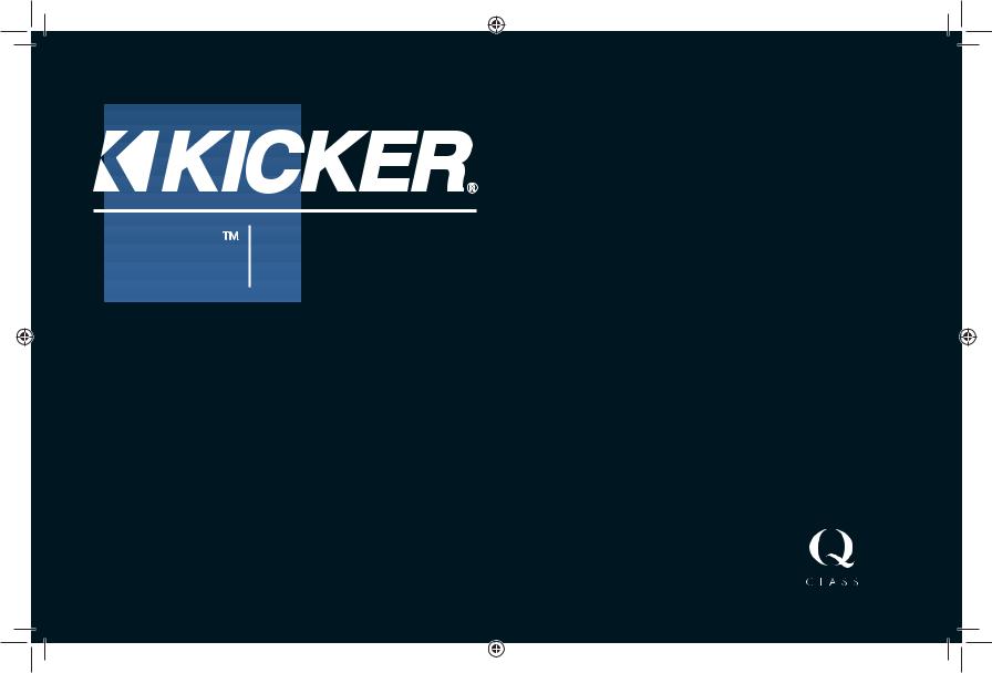 Kicker CWQ10, CWQ12, CWQ15 Owner's Manual