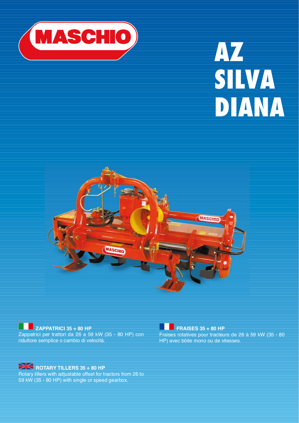 Maschio Gaspardo SILVA User Manual