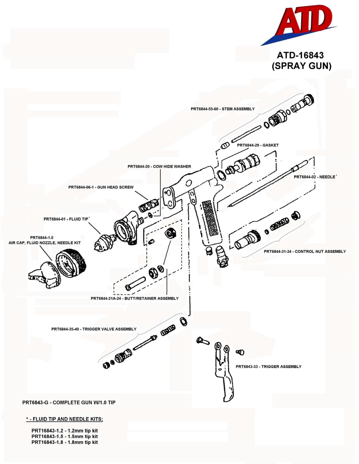 ATD Tools ATD-16843 User Manual