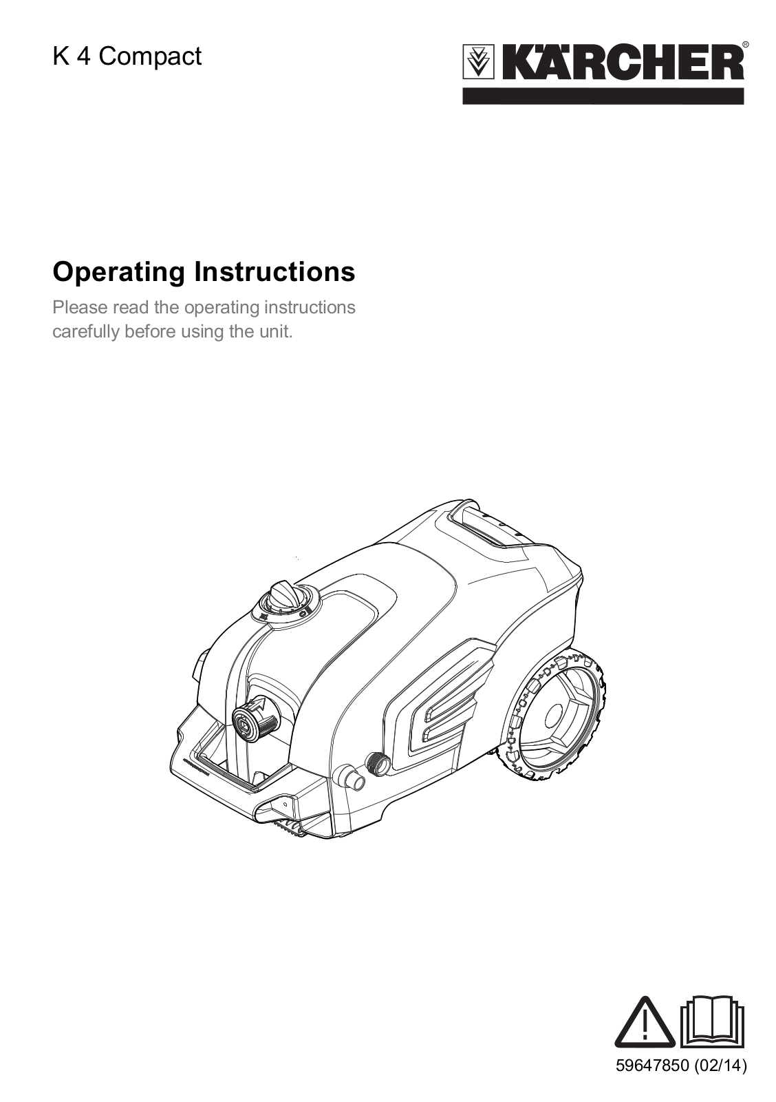 Karcher K 4 Compact Instruction manual