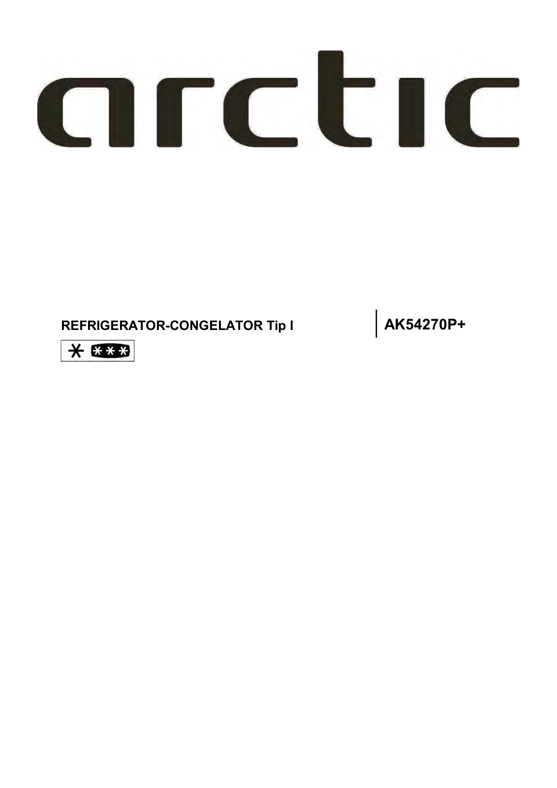 Arctic AK54270P+ User guide - ManualMachine.com