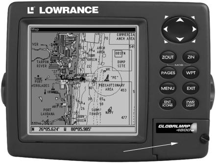 Lowrance electronic GlobalMap 4800M User Manual