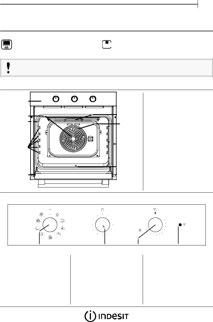 INDESIT IFW 6834 IX Daily Reference Guide