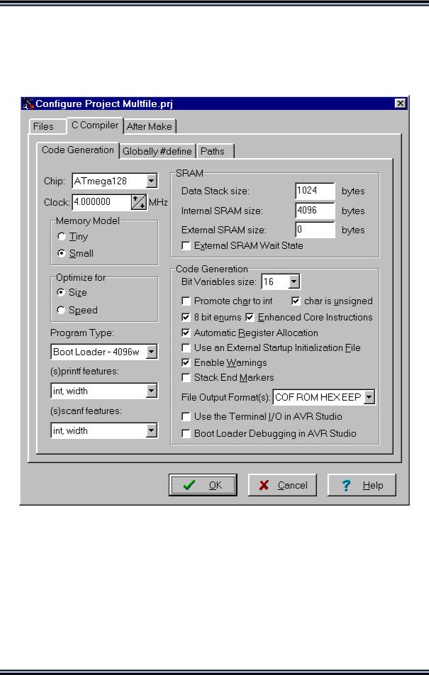 HP CODEVision AVR User Manual