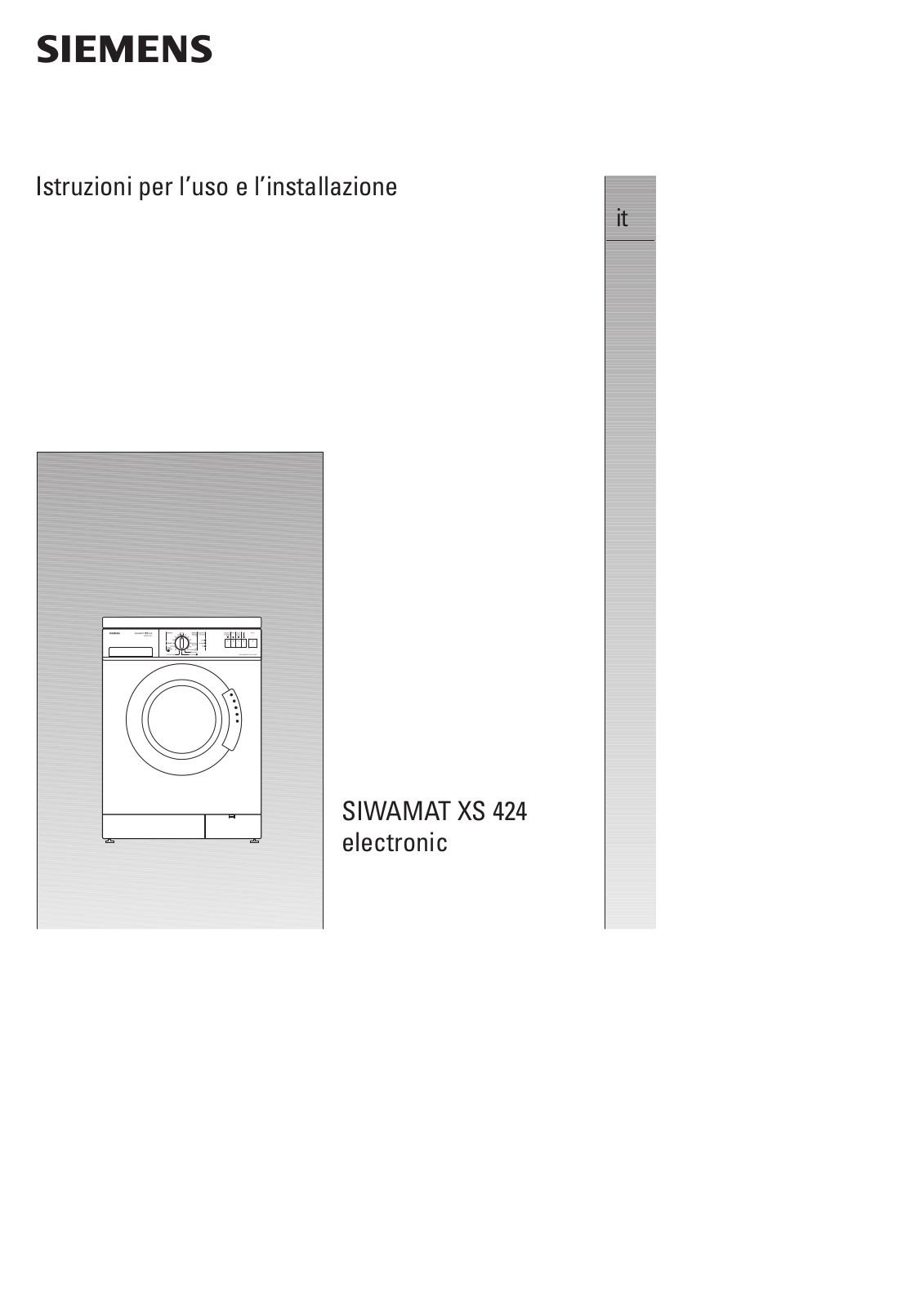 Siemens S1WTF3601A User Manual