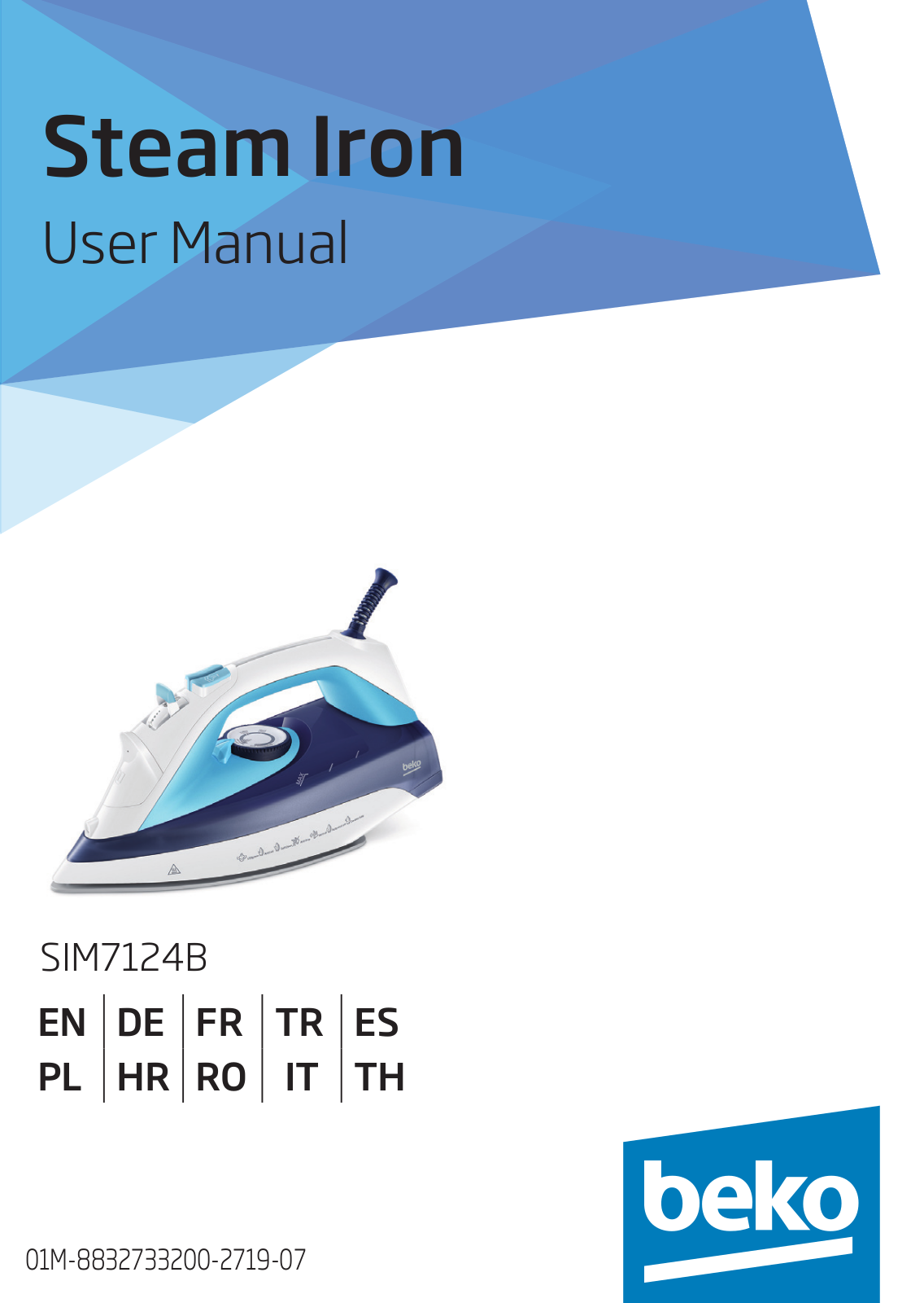 Beko SIM7124B User manual