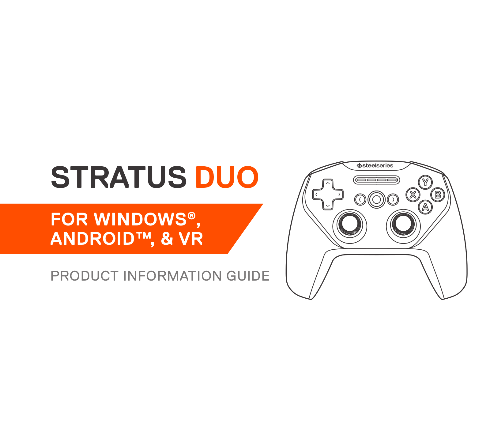 STEELSERIES STRATUS DUO User Manual