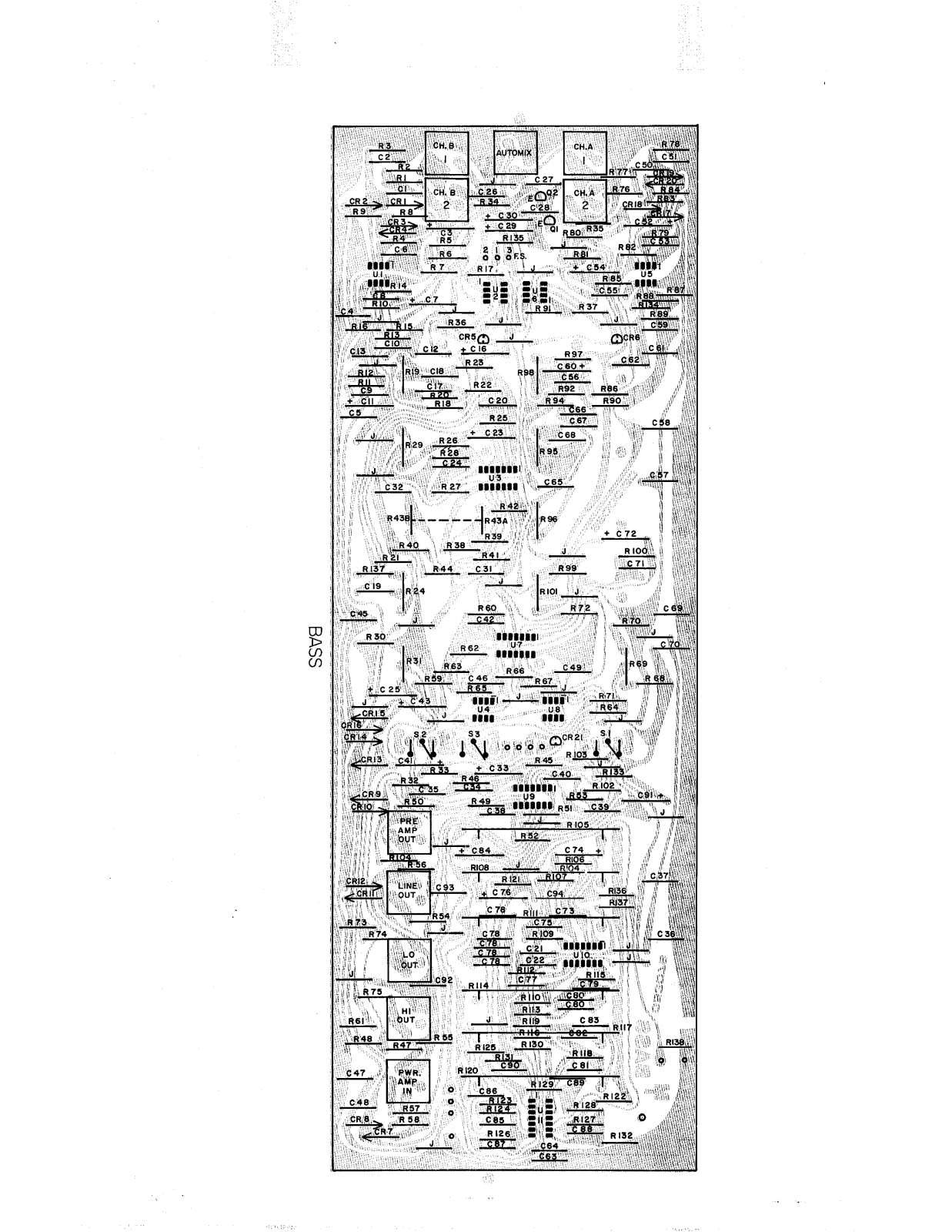 Peavey MARK III BASS Schematic