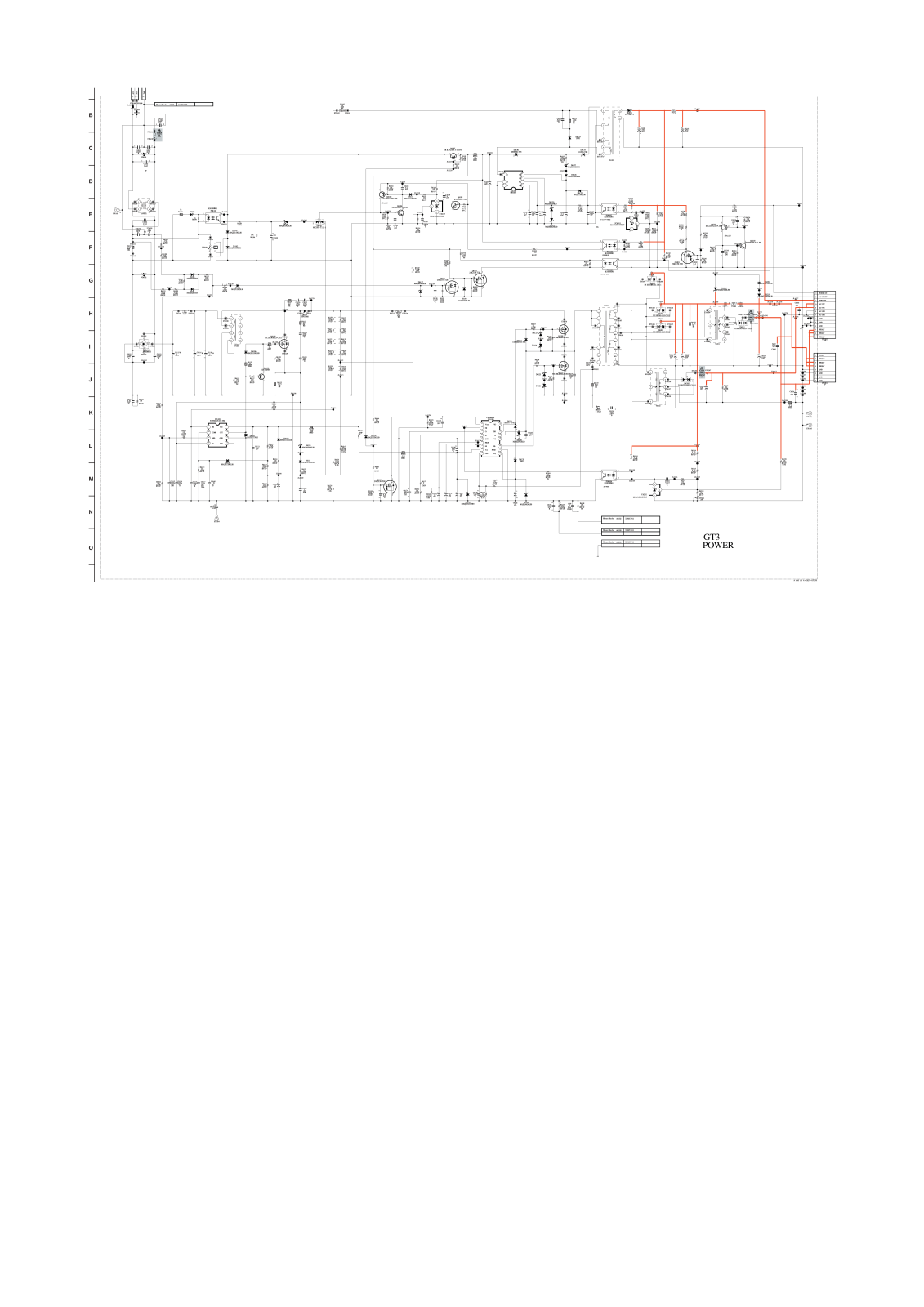 Sony EX2T Schematic