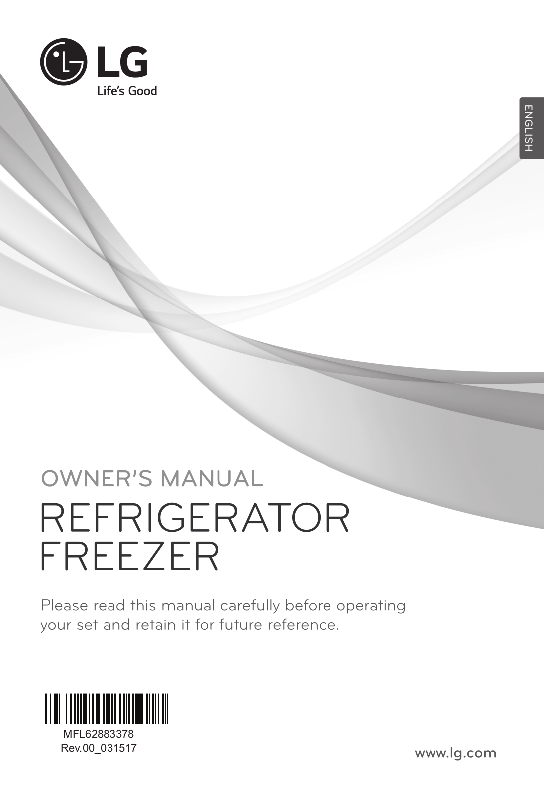 LG GR-B389SLCZ Owner’s Manual