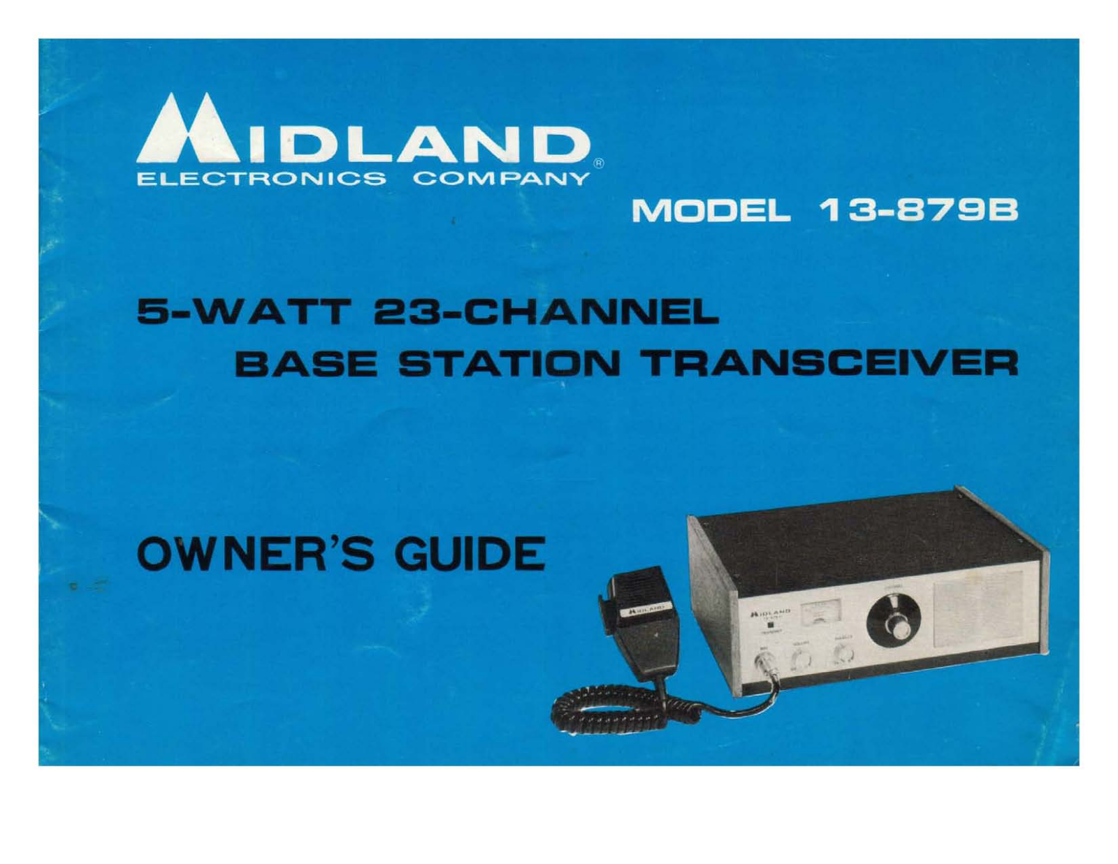 Midland 13-879b Service Manual