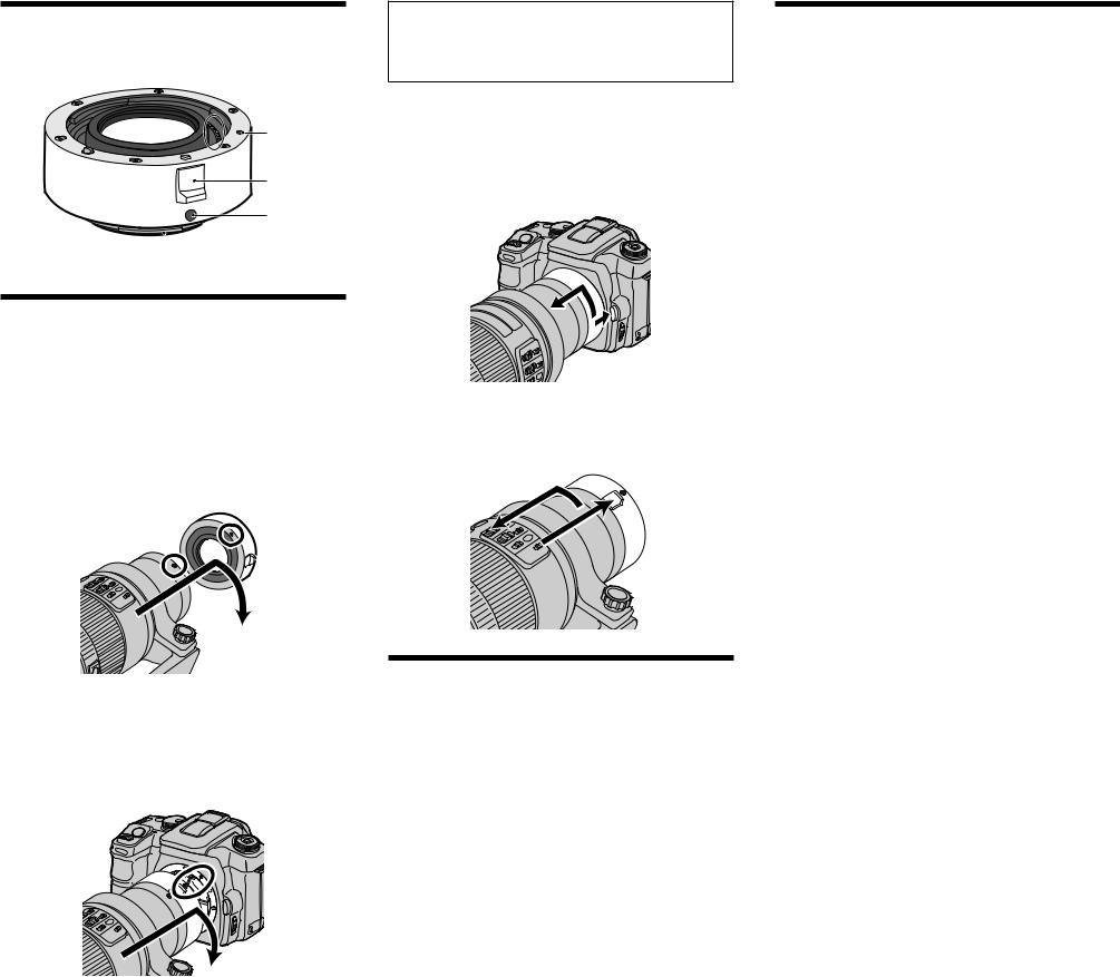 Sony SAL14TC, SAL20TC User Manual