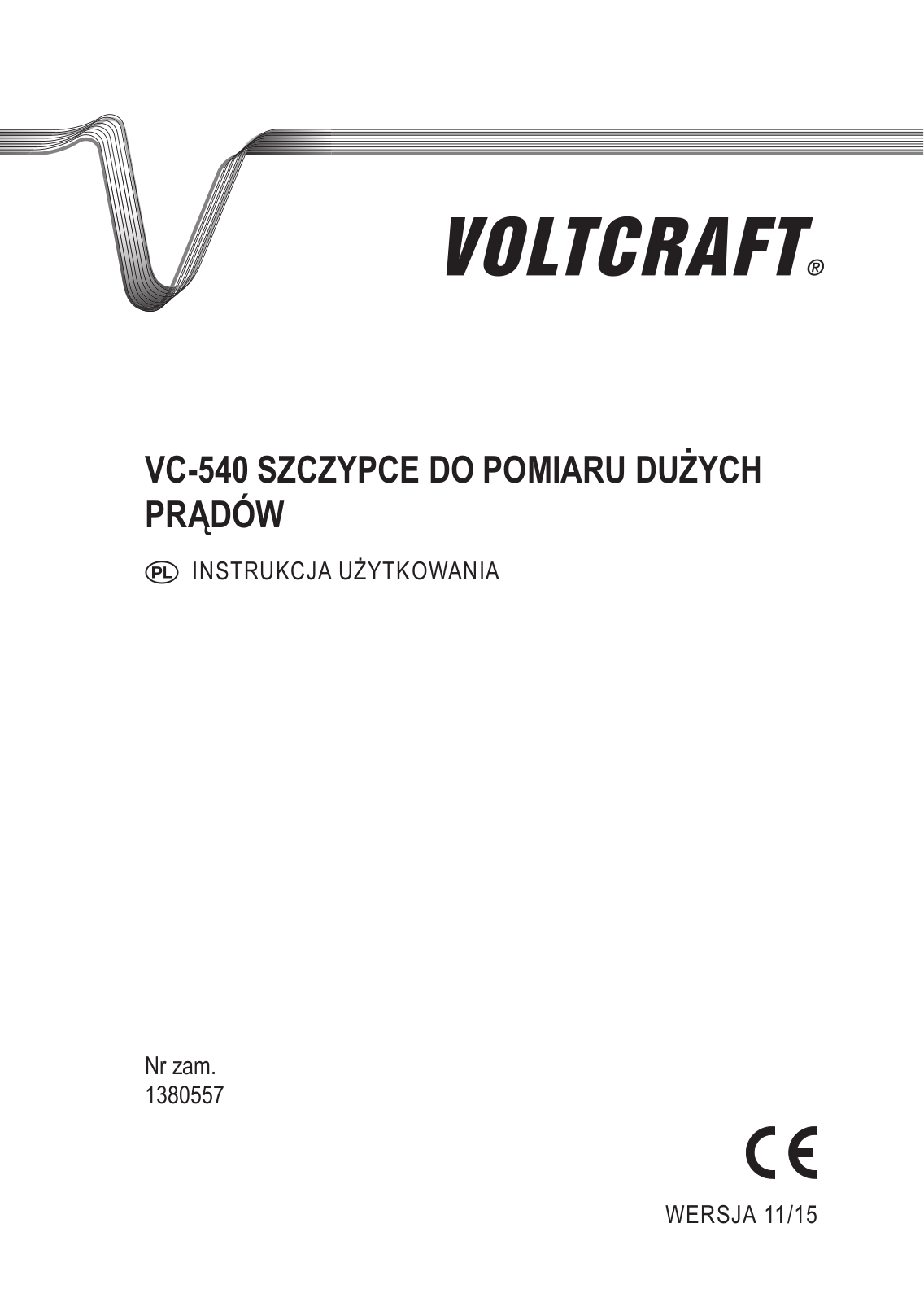 VOLTCRAFT VC-540 Operation Manual