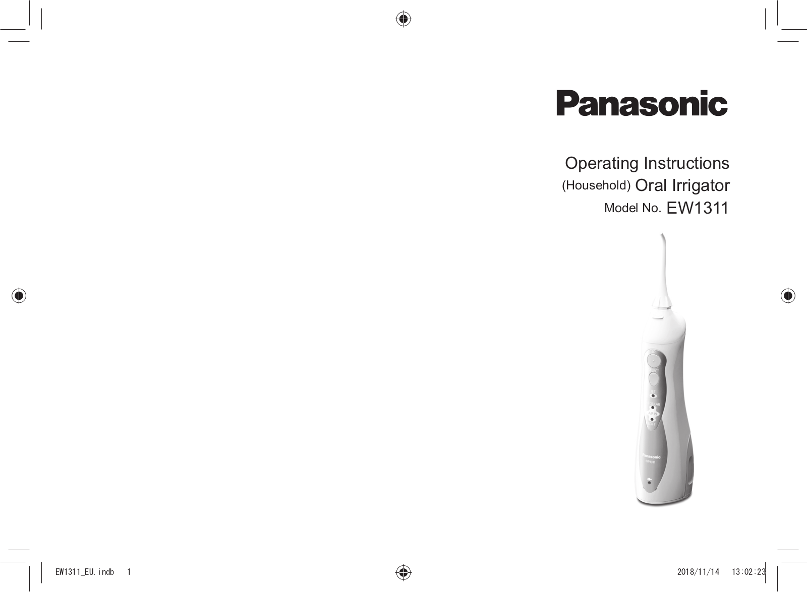 Panasonic EW1311 User Manual
