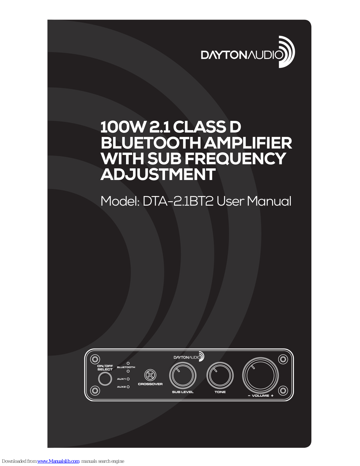 DaytonAudio DTA-2.1BT2 User Manual