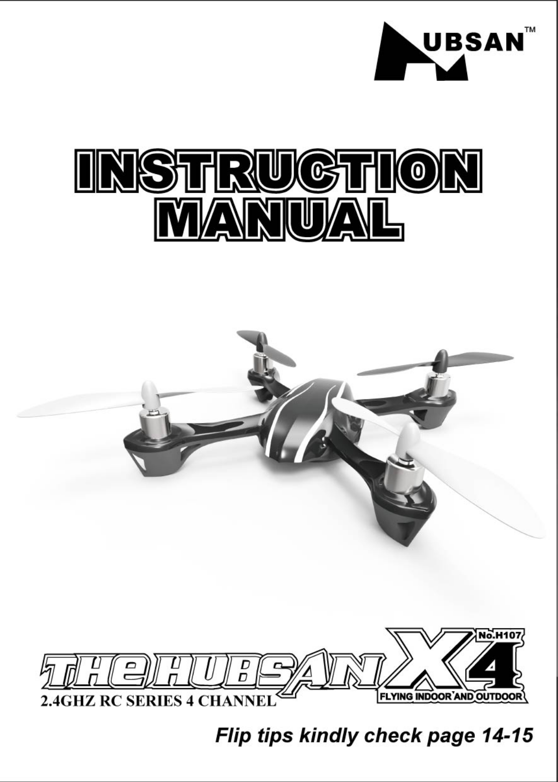 Hubsan HBS24G121008, HBS24G121109 Users Manual