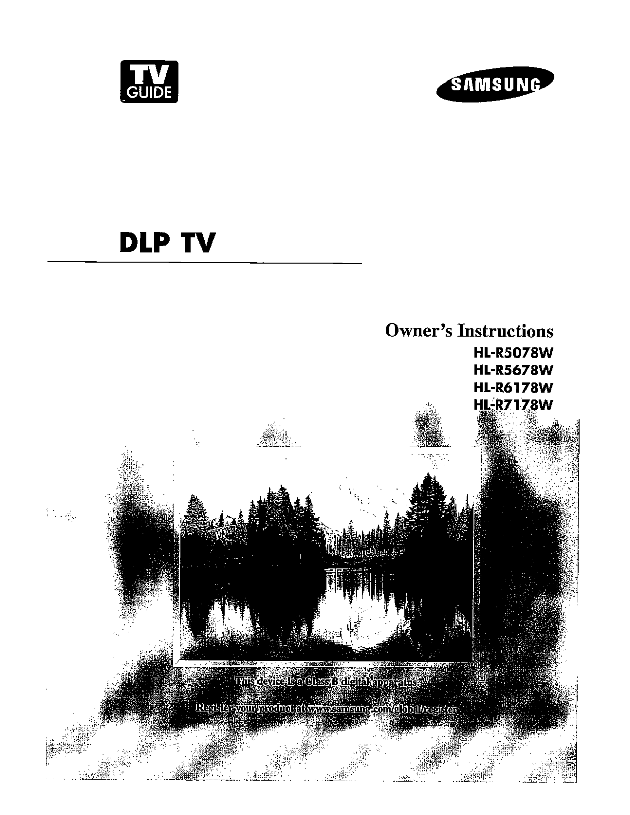 Samsung AT71L6D, AT67L6D Users Manual