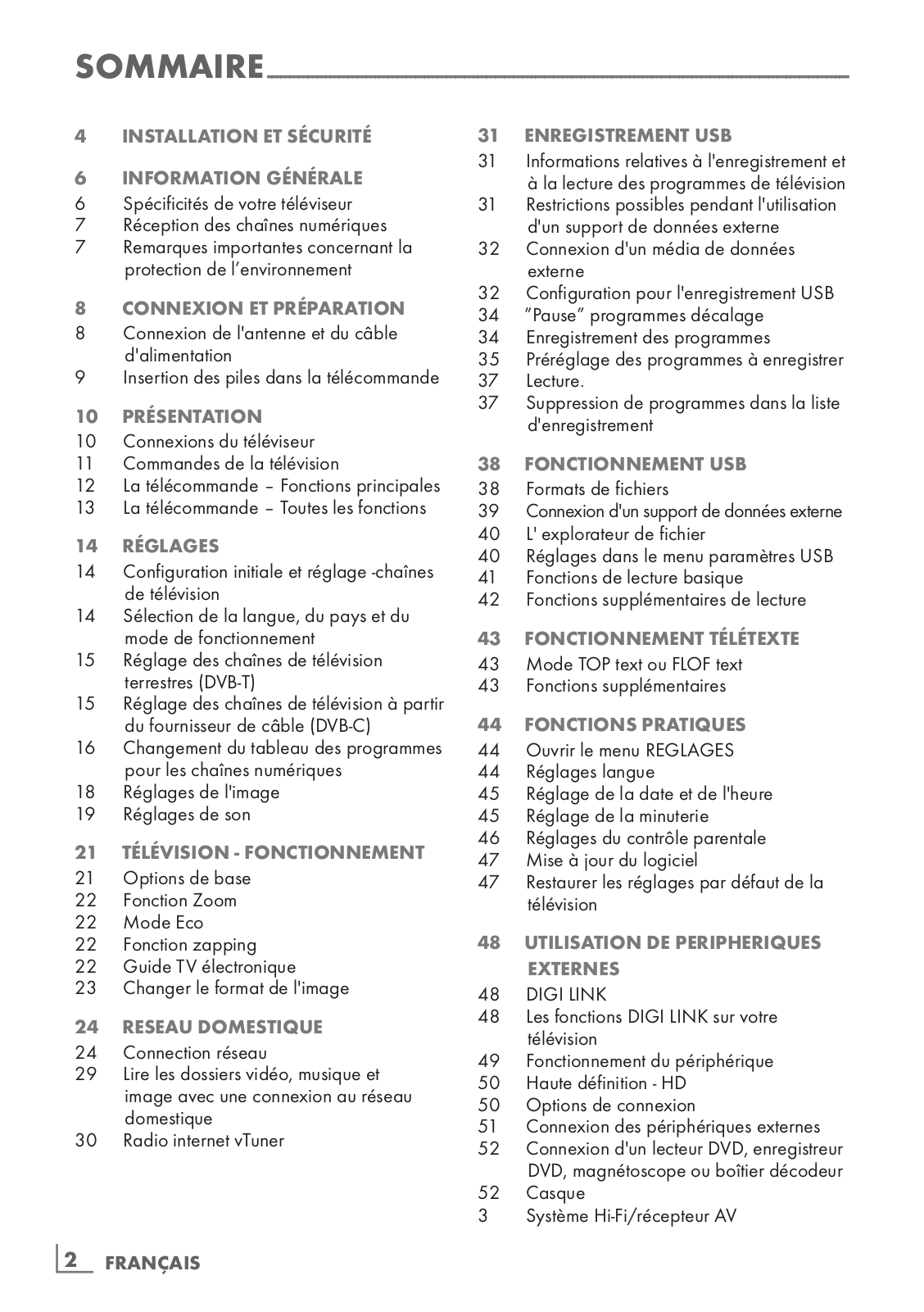 GRUNDIG 40 VLE 8041 User Manual