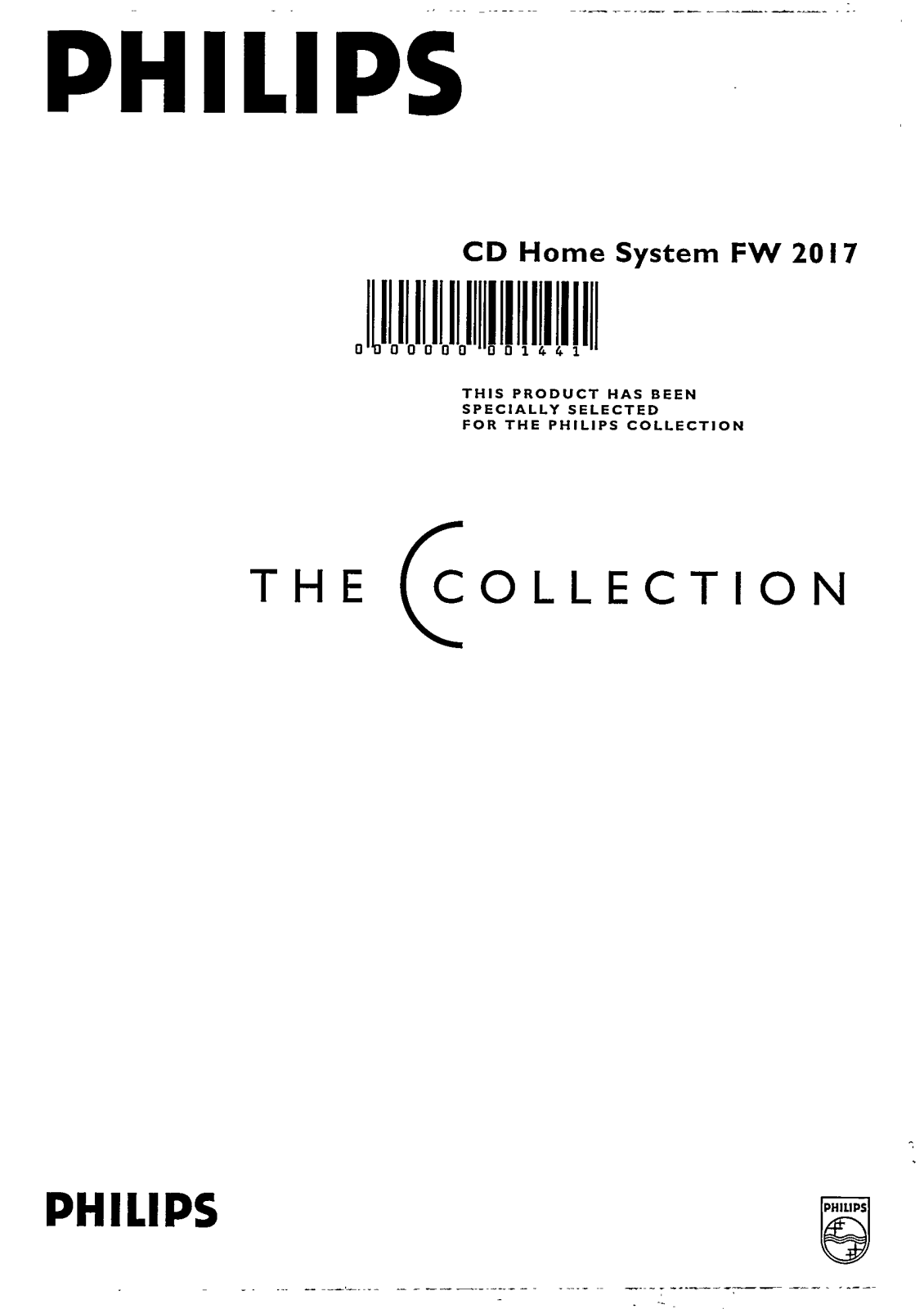 Philips FW2017 User Manual