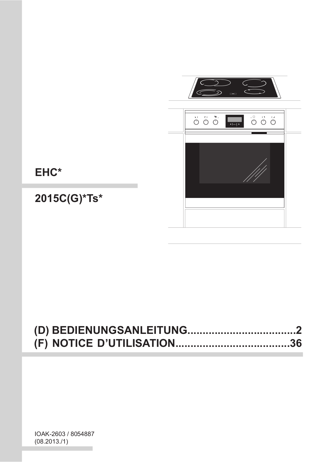 Amica EHC 12548 E User Manual