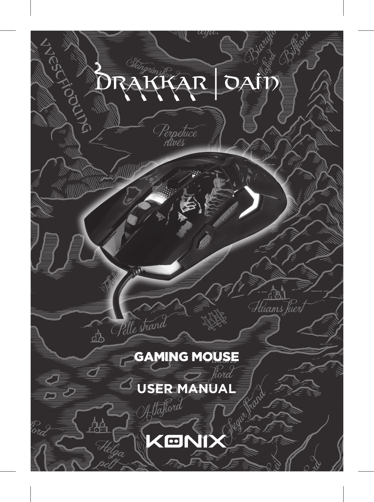 Konix Drakkar Dain operation manual