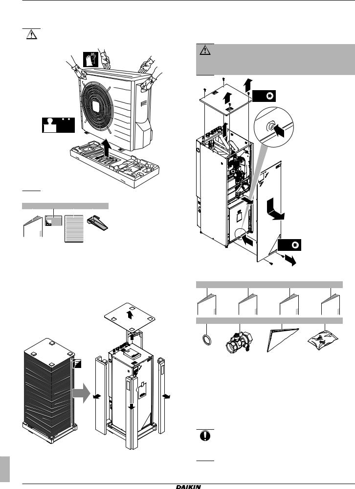 Daikin ERLQ004-006-008CA, EHVH04S18CBV, EHVH08S18 26CBV Installer reference guide