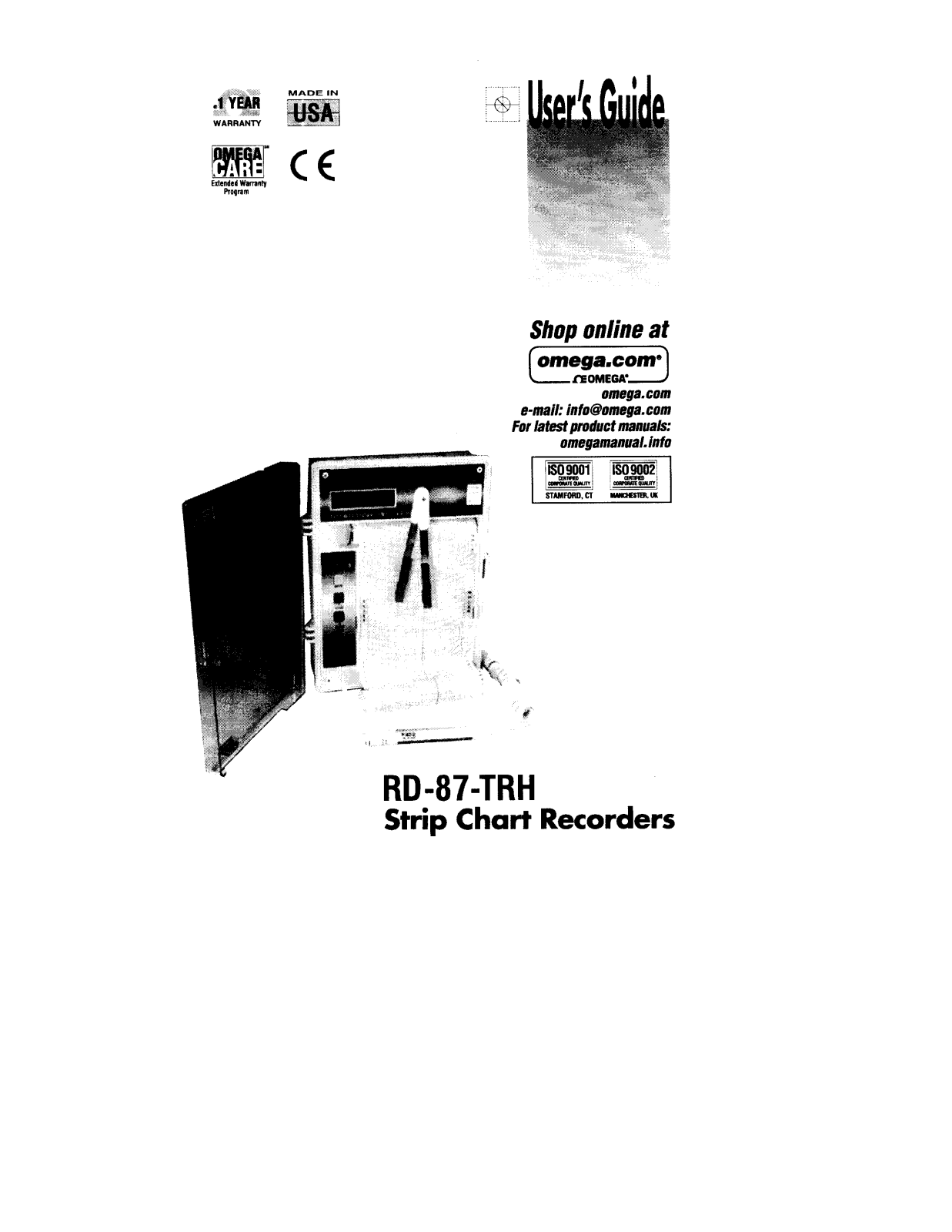 Omega RD-87-TRH User guide - ManualMachine.com