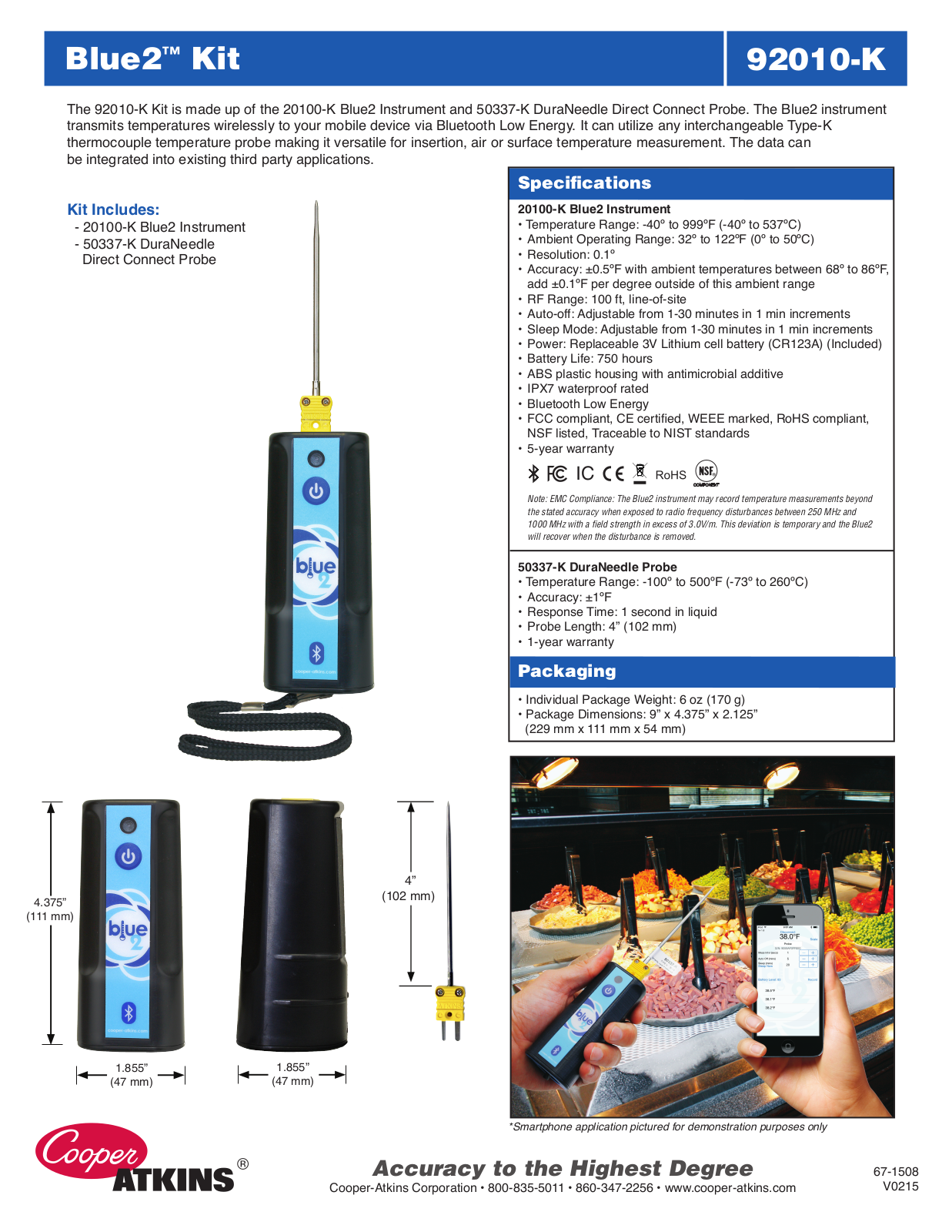 Cooper-Atkins 92010-K User Manual