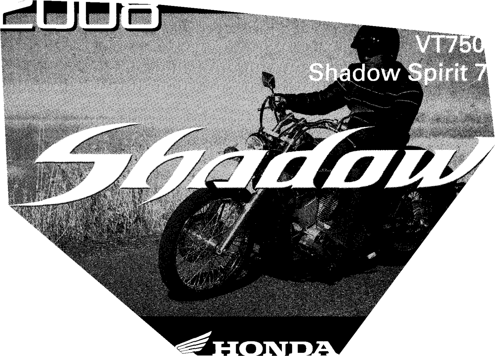 Honda VT750C2 2008 Owner's Manual