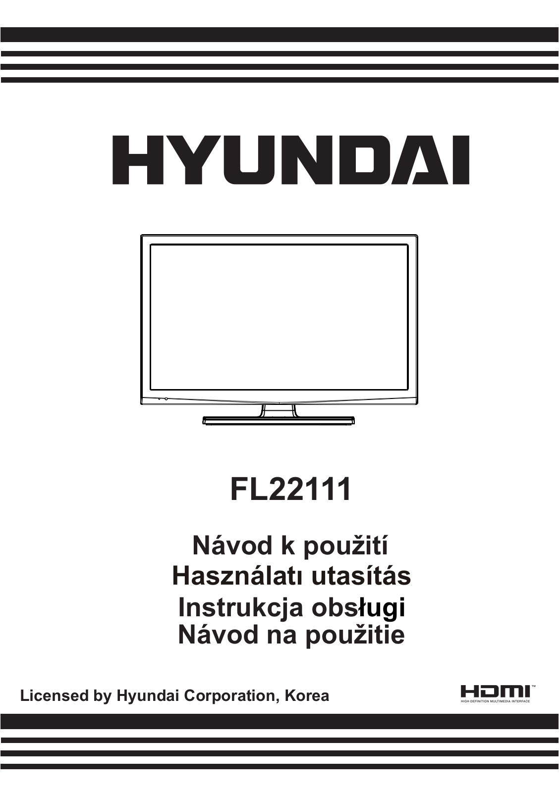 Hyundai FL 22111 User Manual