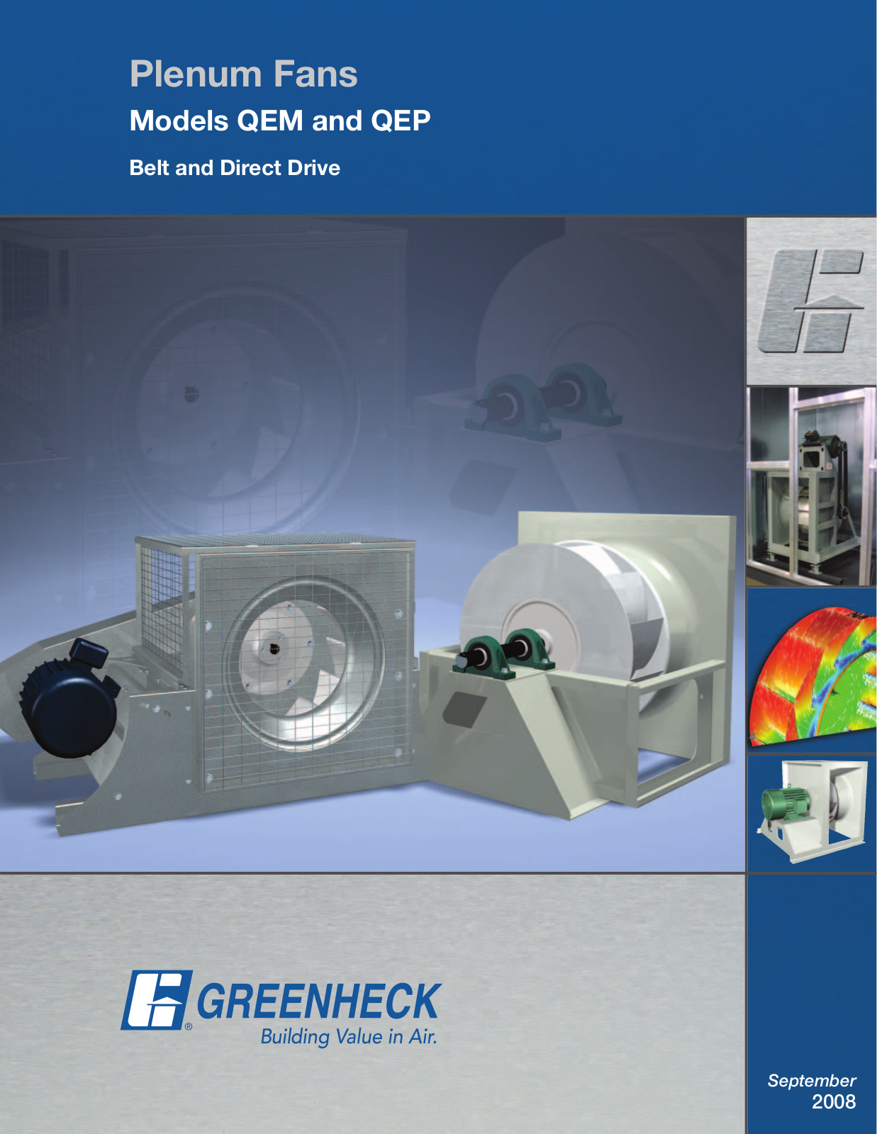 Greenheck Fan QEP, QEM User Manual