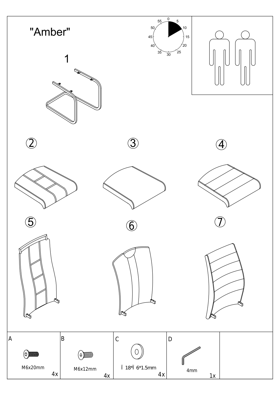 HELA Amber Assembly instructions