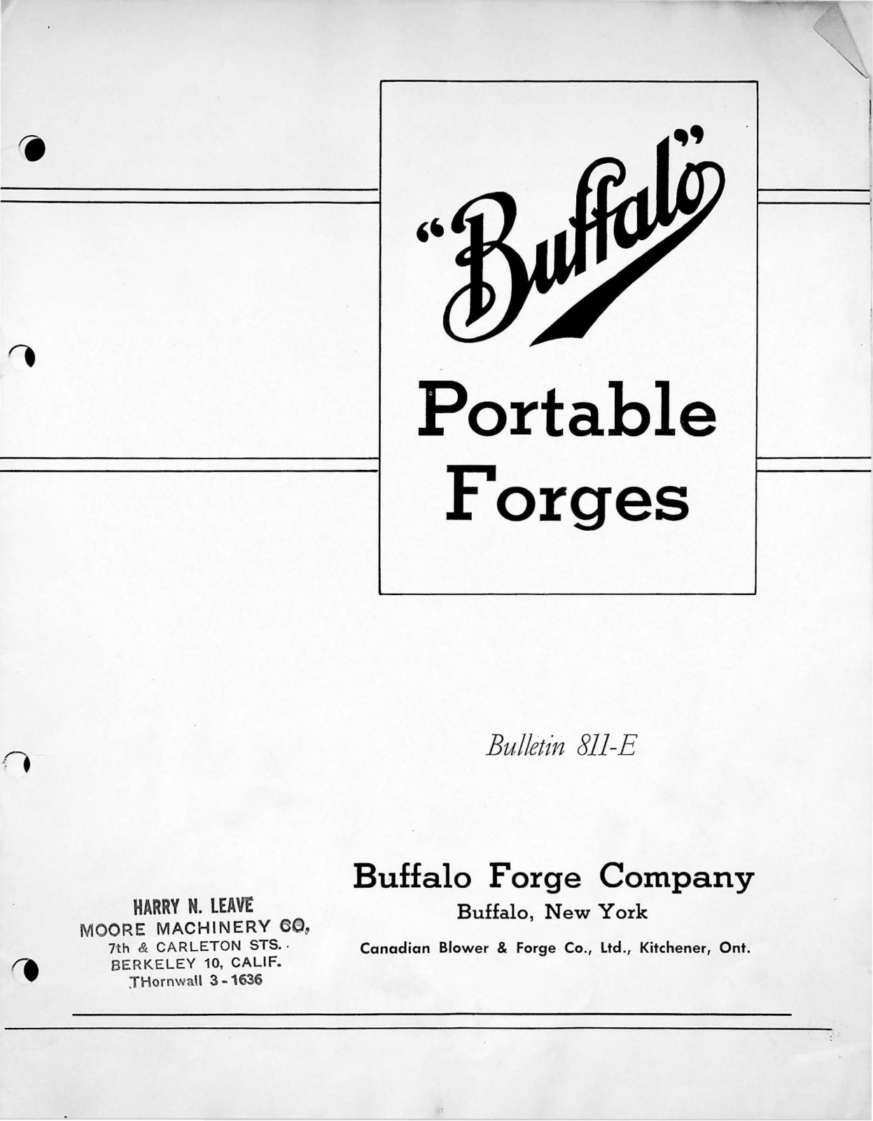 Buffalo Forge Portable Forges Other - ManualMachine.com