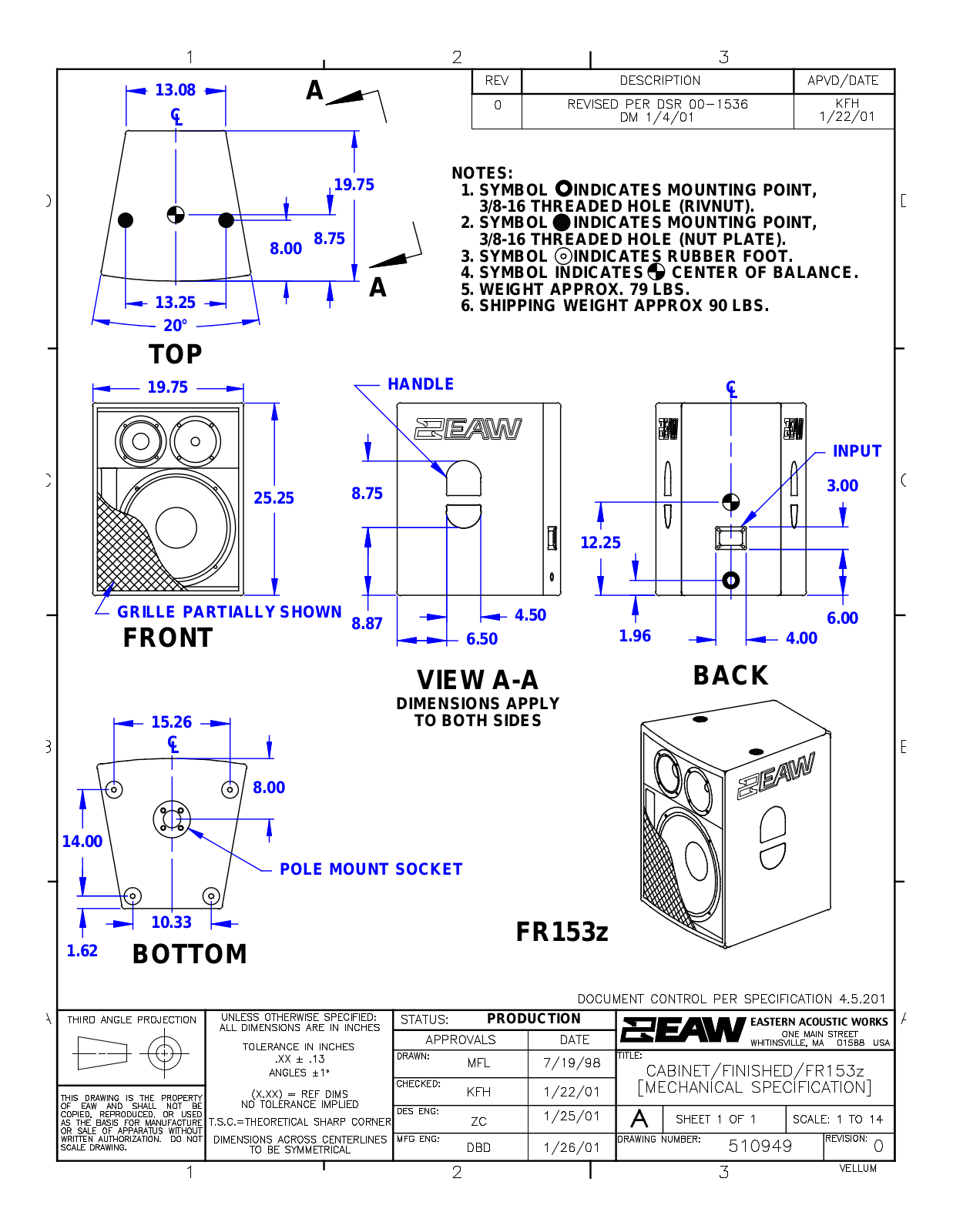 Panasonic FR153z DRW2D Service Manual