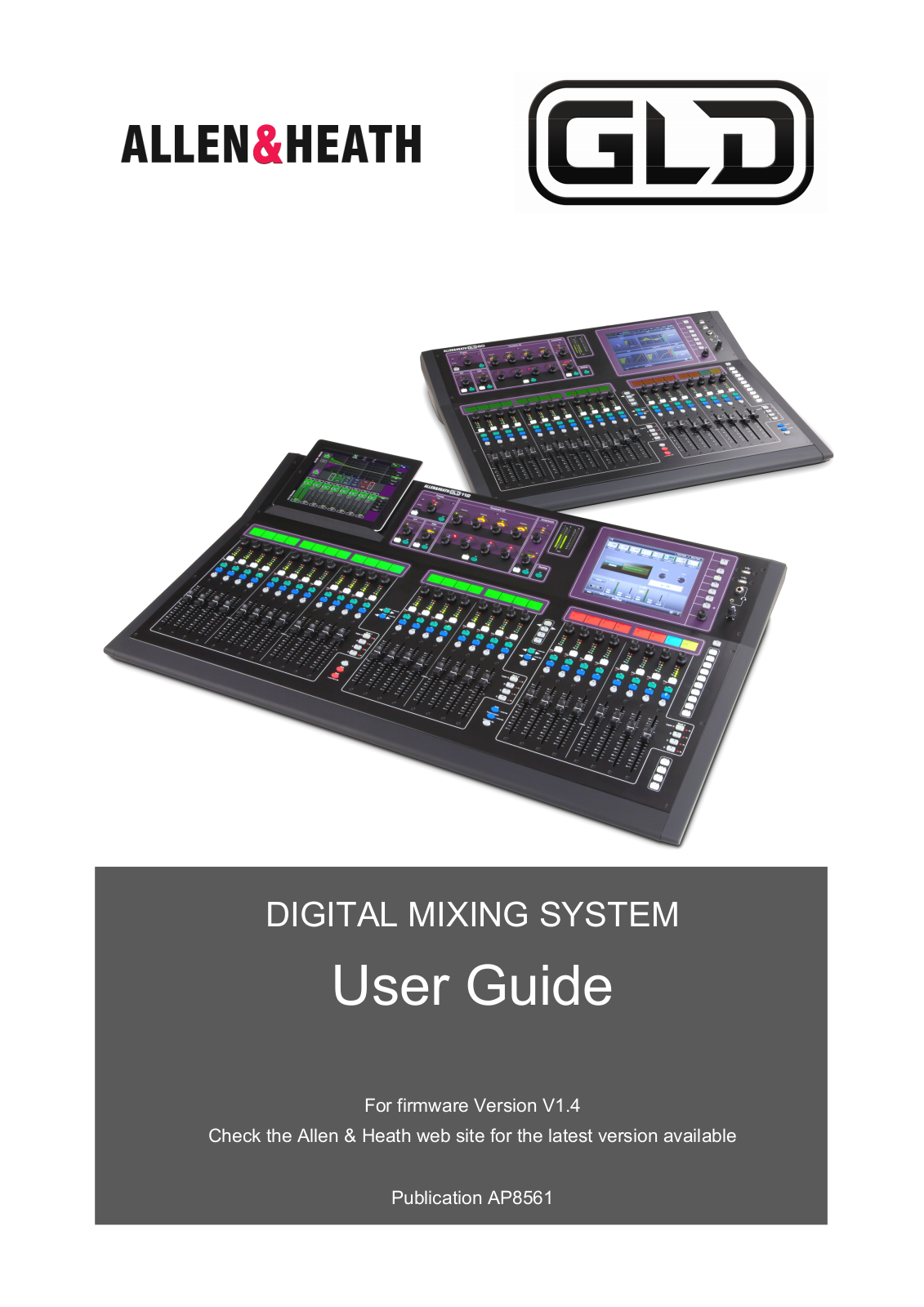 Allen&Heath GLD-80 User Manual