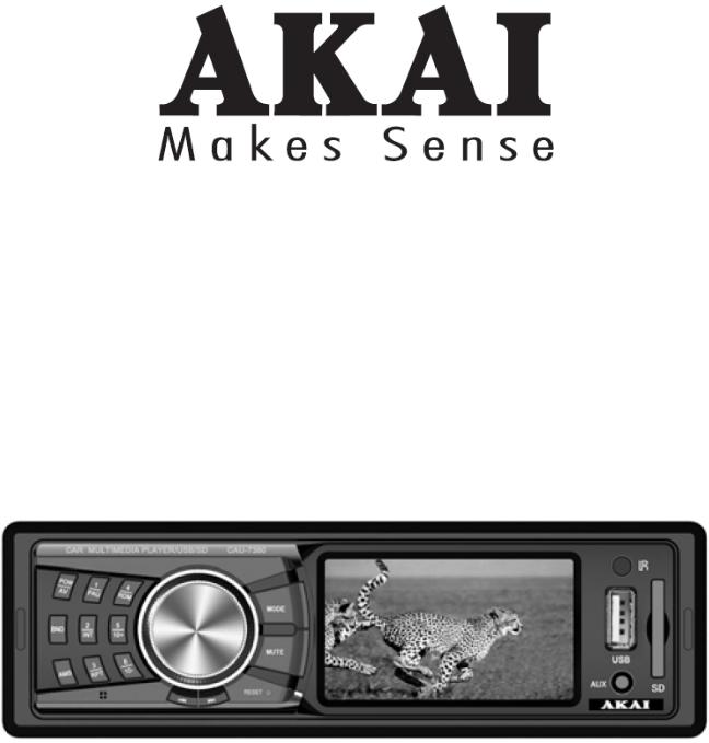 Akai CAU-7380 User Manual