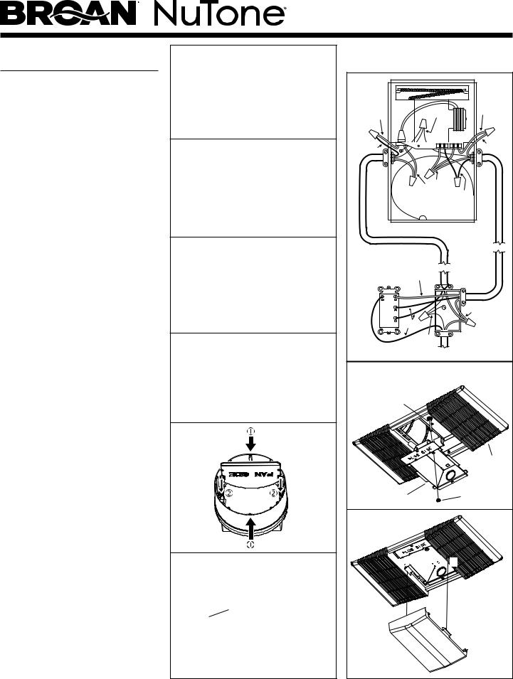 Broan 765H80LB Installation Manual