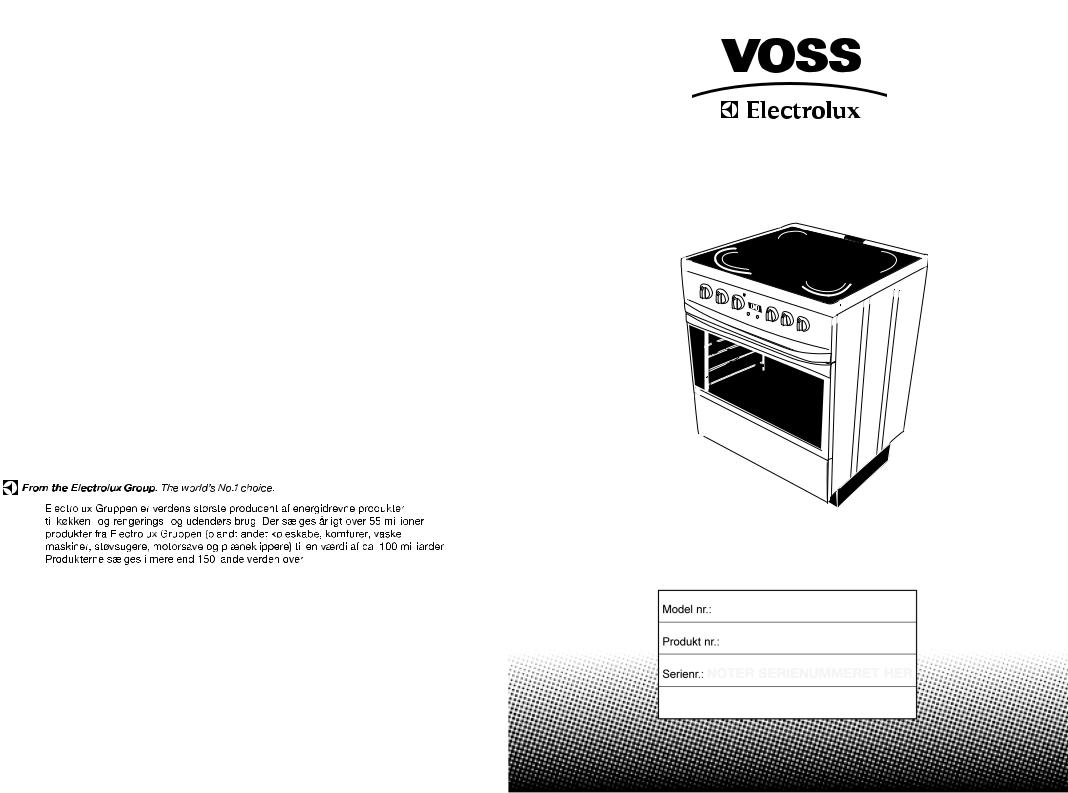 Voss ELK4168 User Manual