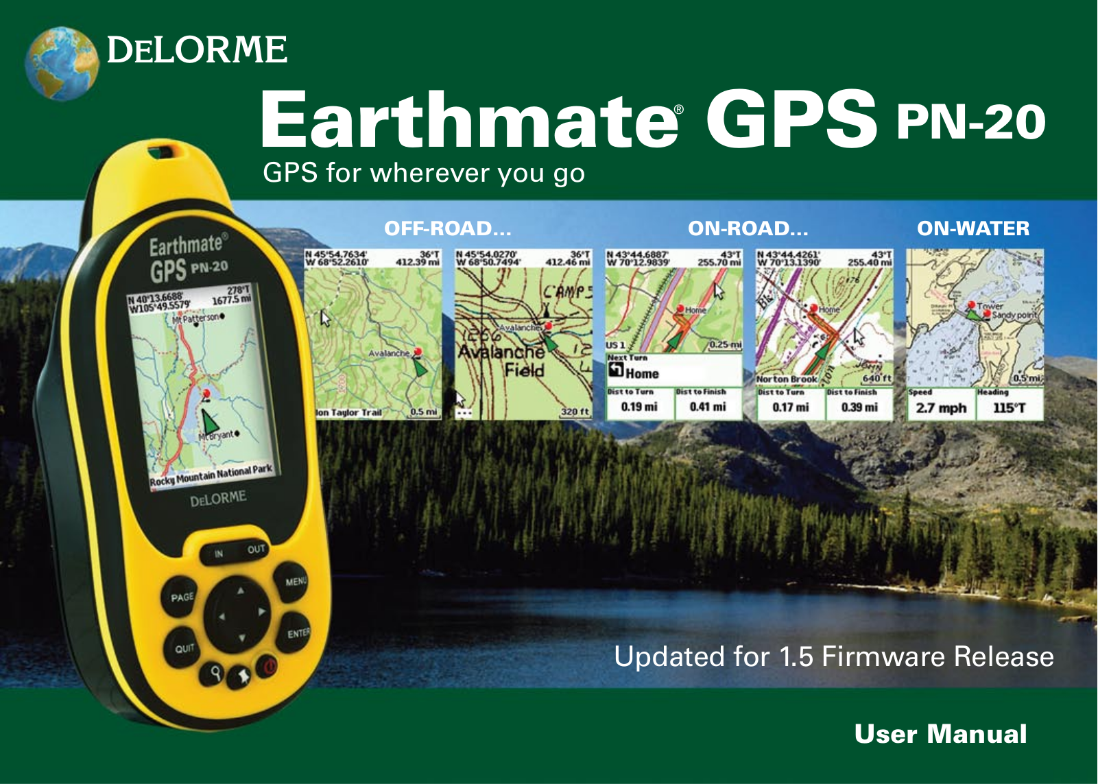 Garmin Earthmate PN-20 User Manual