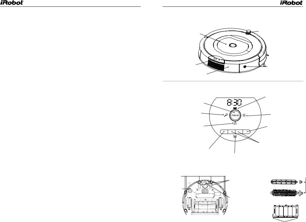 iRobot Roomba 782 Manual