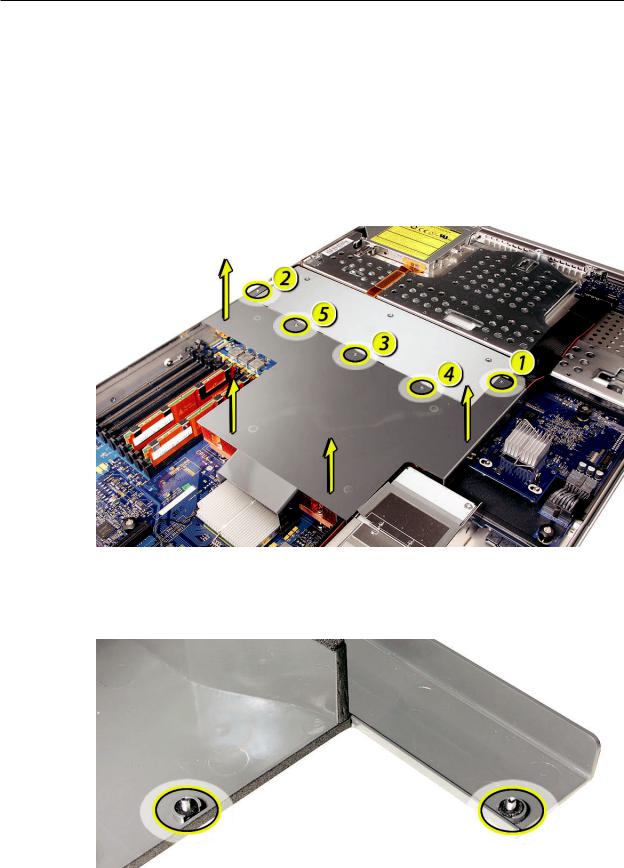 Apple Xserve DIY Procedure for Front Panel Board Cable User Manual