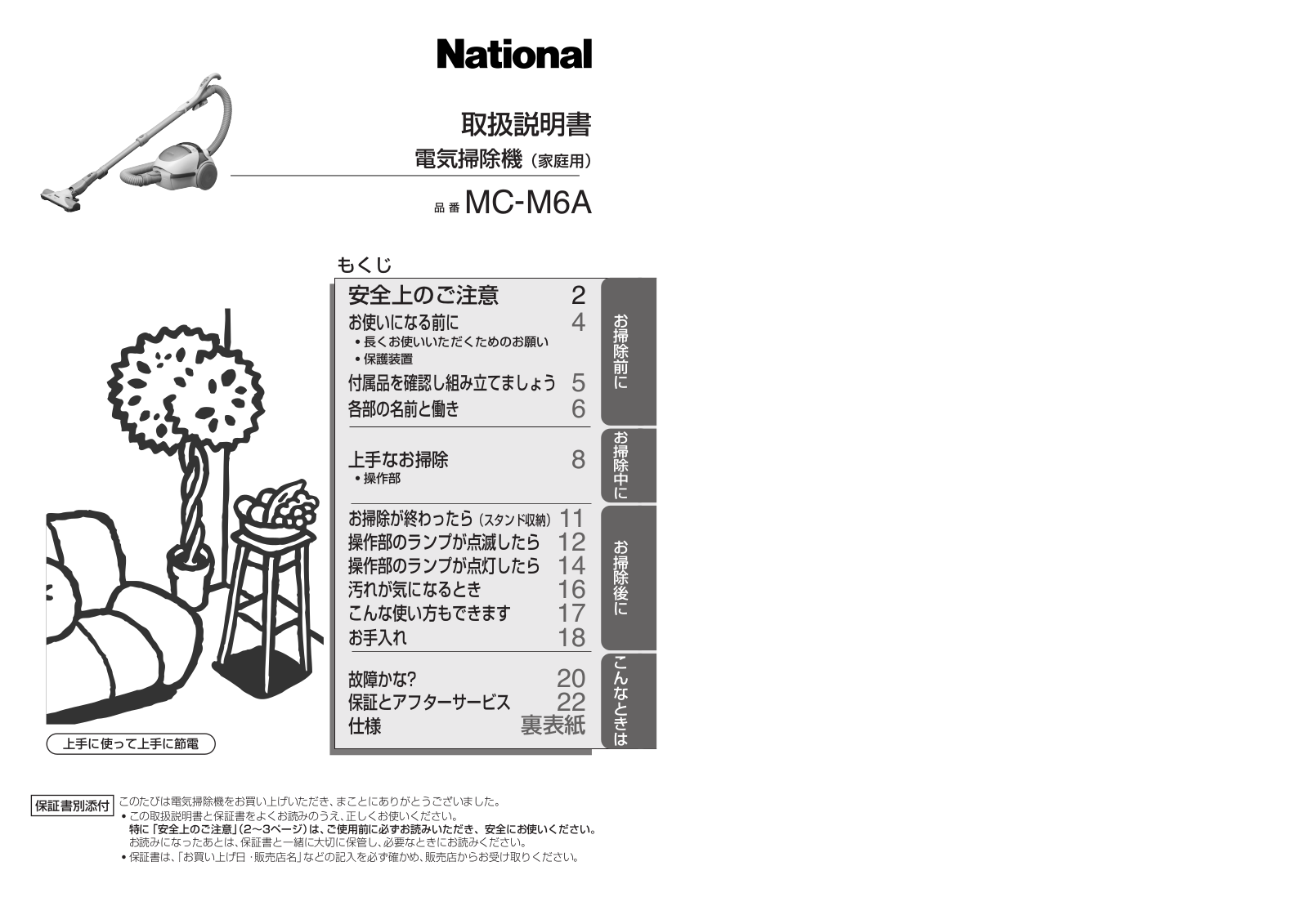 National MC-M6A User guide