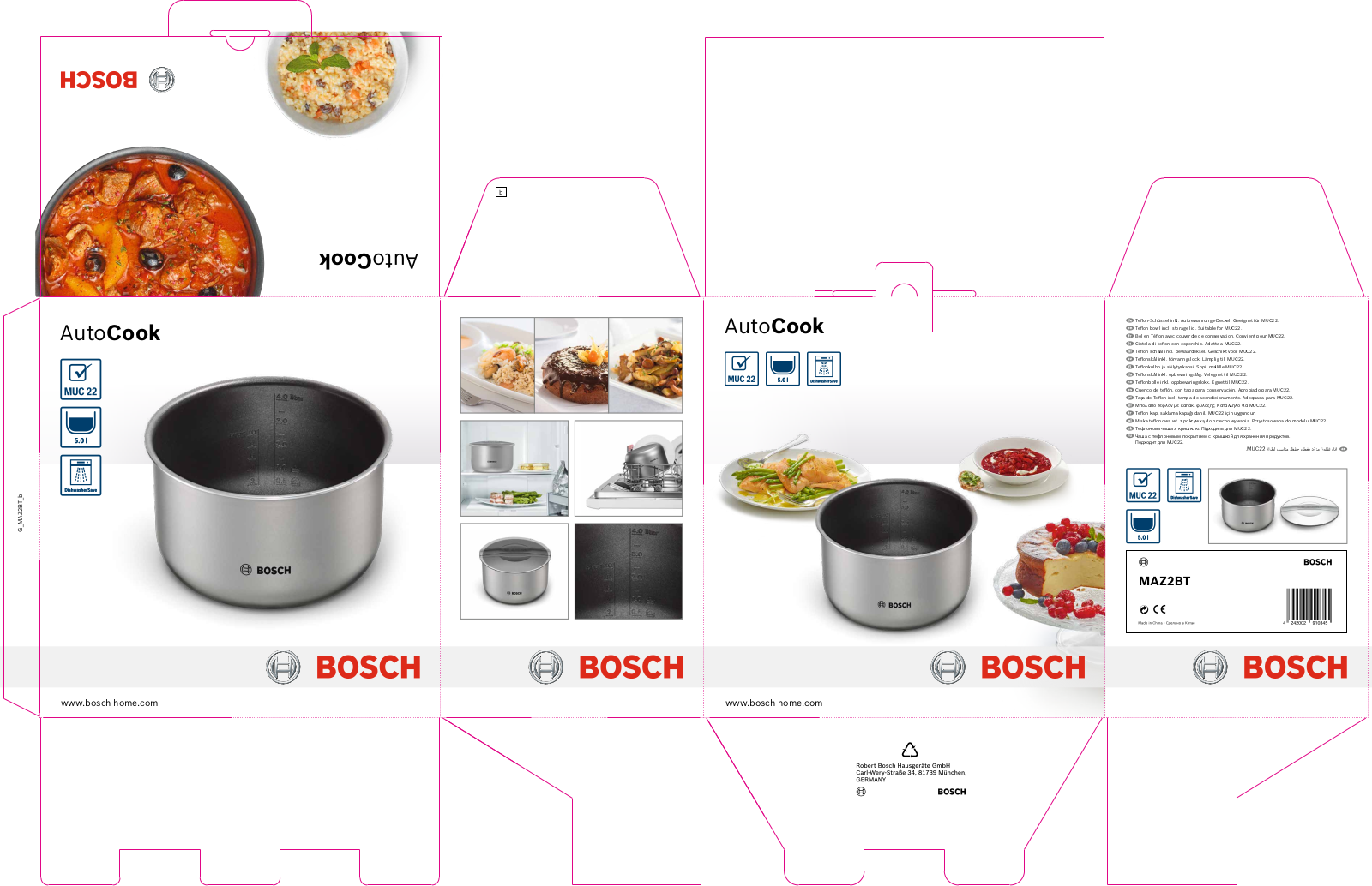 Bosch MAZ2BT User Manual