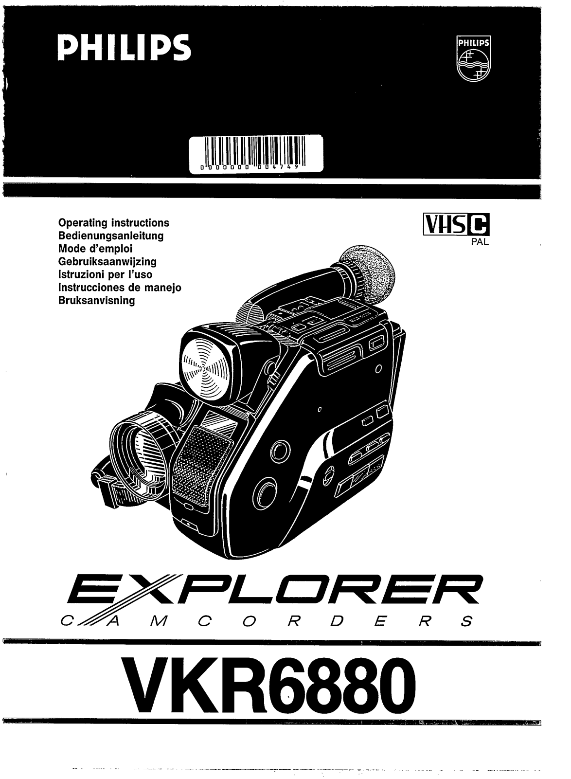 Philips VKR6880/21, VKR6880 User Manual