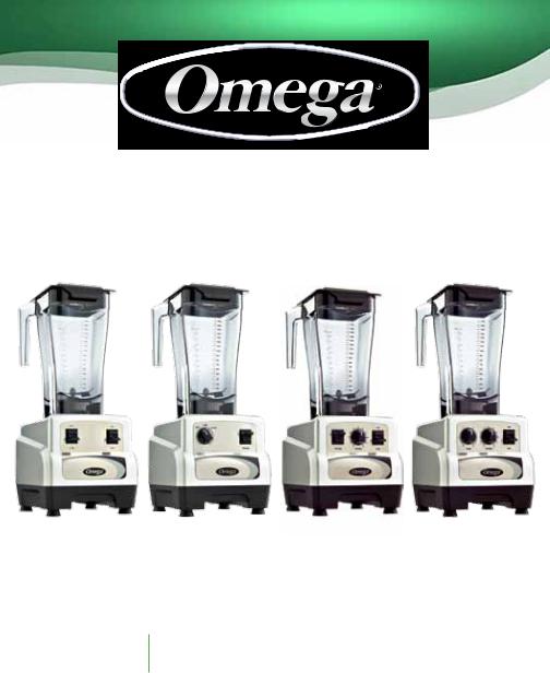 Omega BL442, BL470, BL490, BL440, BL430 User Manual