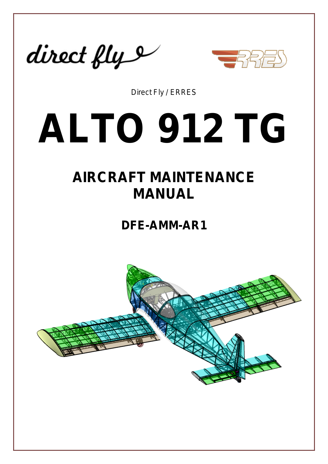 Direct Fly ALTO 912 TG Aircraft Maintenance Manual