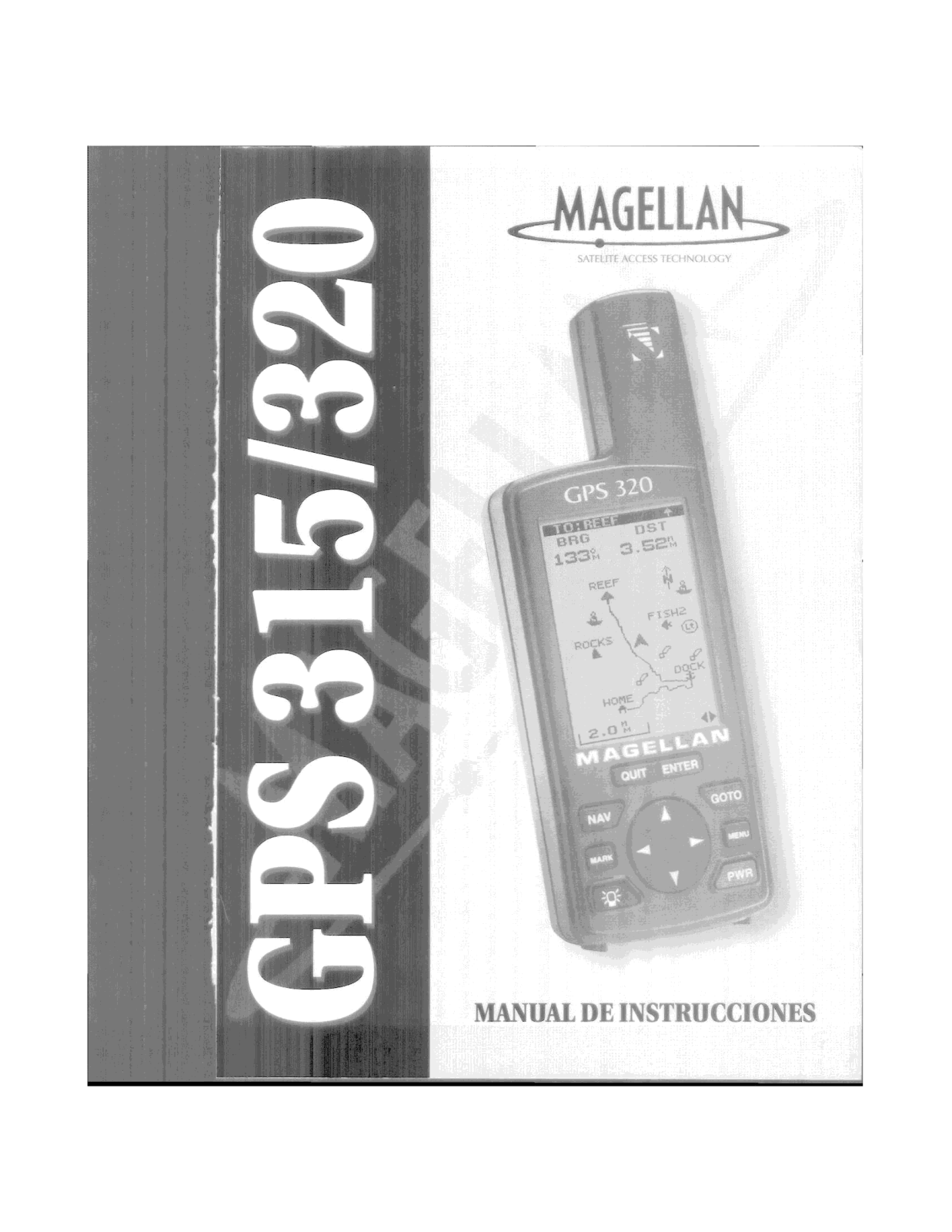 Magellan GPS 315, GPS 310 User Manual